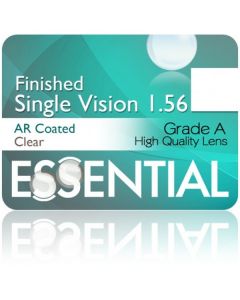 Finished Single Vision High Index 1.56 Anti-Reflective